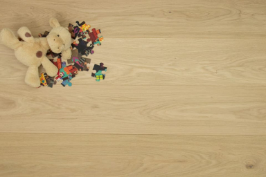 Natural Solid Flooring Oak Country UV Oiled 20mm By 180mm By 400-1900mm