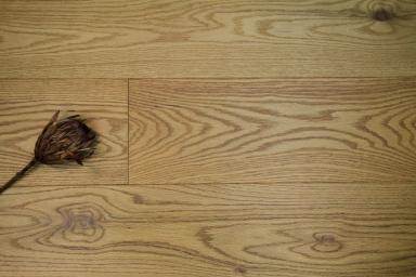 Natural Engineered Flooring Oak Light Brushed UV Lacquered 14/3mm By 190mm By 1900mm
