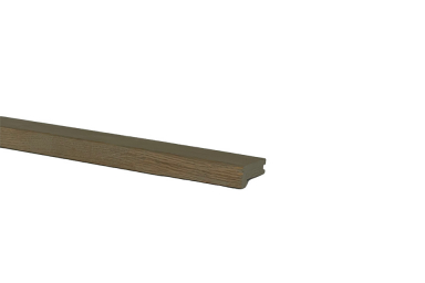 Solid Oak Square Stair Nosing Grey 25mm By 60mm By 1000mm
