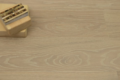 Prime Engineered Flooring Oak Click Sunny White Brushed UV Oil 14/3mm By 195mm By 1000-2400mm GP020 10